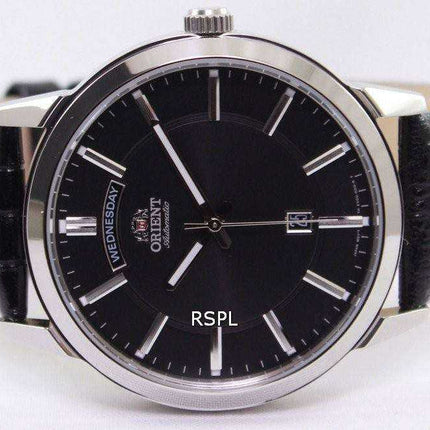 Orologio da uomo Orient Classic con quadrante nero automatico FEV0U003B