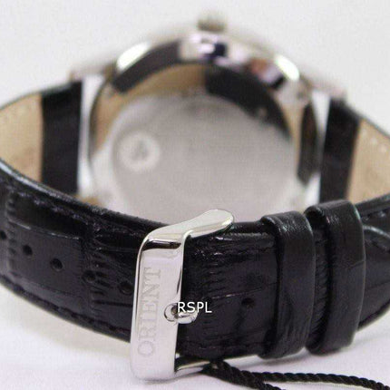 Orologio da uomo Orient Classic con quadrante nero automatico FEV0U003B