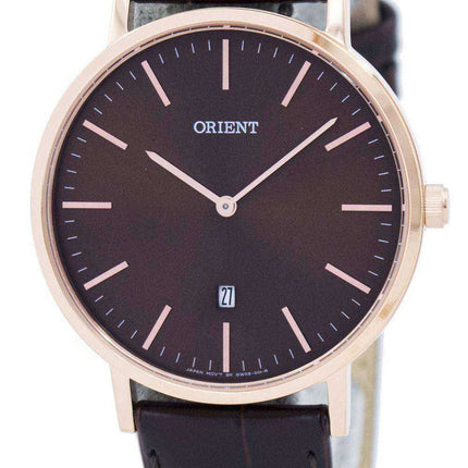 Orologio da uomo Orient Slim Collection Minimalist Quartz FGW05001T