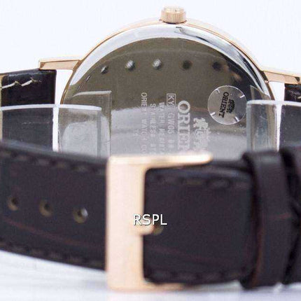 Orologio da uomo Orient Slim Collection Minimalist Quartz FGW05001T