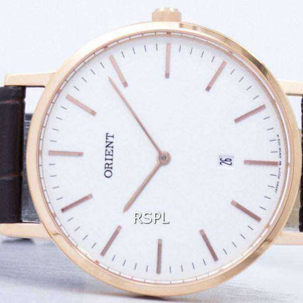 Orologio da uomo Orient Slim Collection Minimalist Quartz FGW05002W