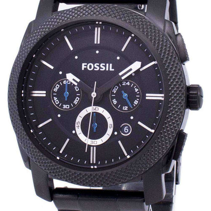 Orologio da uomo Fossil Machine cronografo nero IP acciaio inossidabile FS4552
