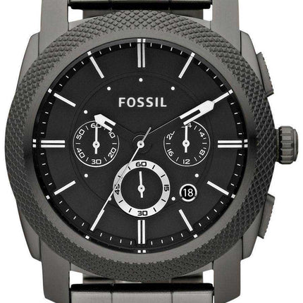 Orologio da uomo Fossil Machine Chronograph Smoky IP Stainless Steel FS4662