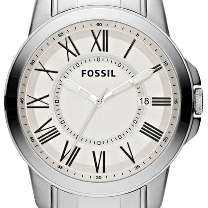 Orologio da uomo Fossil Grant analogico in acciaio inossidabile FS4734