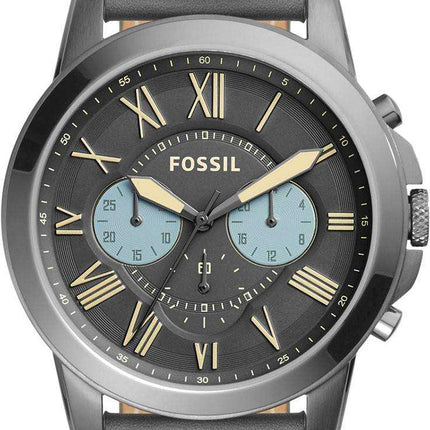 Orologio da uomo Fossil Grant Chronograph Quartz Gunmet Dial Dial FS5183