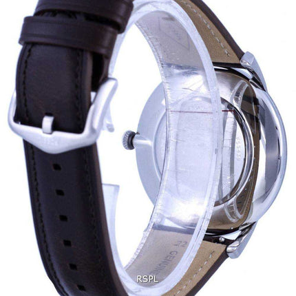 Orologio da uomo Fossil The minimalista in acciaio inossidabile con quadrante beige al quarzo FS5439