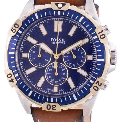 Orologio da uomo al quarzo cronografo Fossil Garrett FS5625
