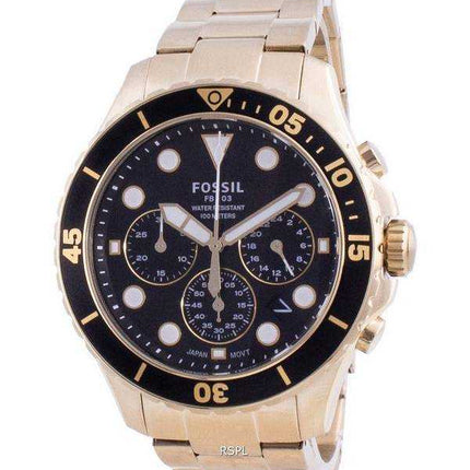 Orologio da uomo Fossil FB-03 cronografo al quarzo in acciaio inossidabile FS5727 100M