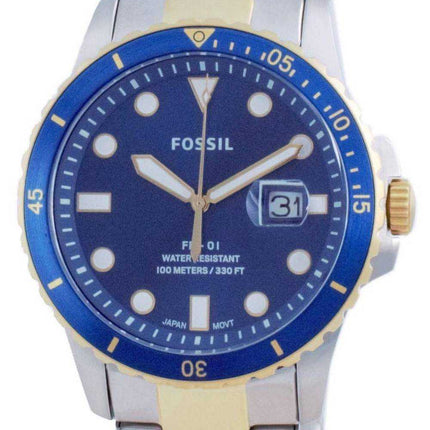 Orologio da uomo Fossil FB-01 in acciaio inossidabile al quarzo FS5742 100M