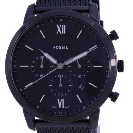 Fossil Neutra cronografo al quarzo FS5786SET con set regalo bracciale orologio da uomo