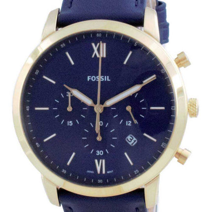 Orologio da uomo Fossil Neutra cronografo in pelle al quarzo FS5790