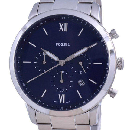 Orologio da uomo Fossil Neutra in acciaio inossidabile con cronografo al quarzo FS5792