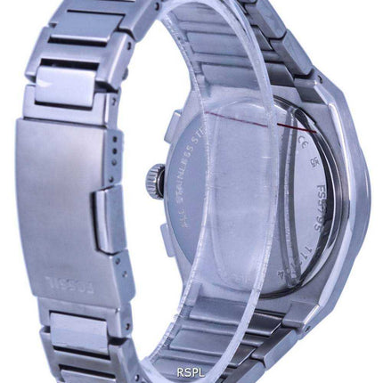 Orologio da uomo Fossil Everett con cronografo automatico in acciaio inossidabile FS5795