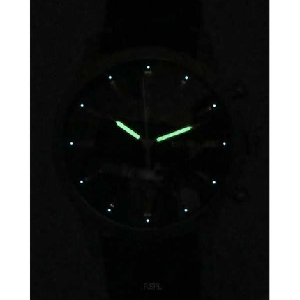Fossil Townsman Cronografo Marrone LiteHide Cinturino in pelle Quadrante nero Quarzo FS5967SET Orologio da uomo con set regalo