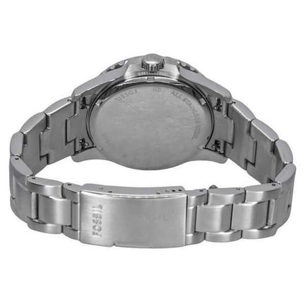 Orologio da uomo Fossil Blue Dive in acciaio inossidabile con quadrante blu al quarzo FS6050 100M