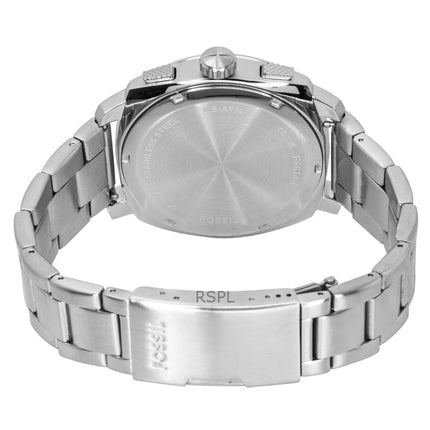 Orologio da uomo Fossil Machine Chronograph in acciaio inossidabile con quadrante marrone al quarzo FS6144