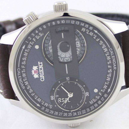 Orologio da uomo automatico FXC00003B con quadrante doppio Orient