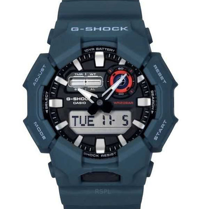 Casio G-Shock Analog Digital Bio-Based Resin Strap Quadrante Nero Quarzo GA-010-2A 200M Orologio da Uomo
