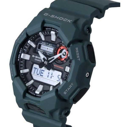 Casio G-Shock Analog Digital Bio-Based Resin Strap Quadrante Nero Quarzo GA-010-2A 200M Orologio da Uomo