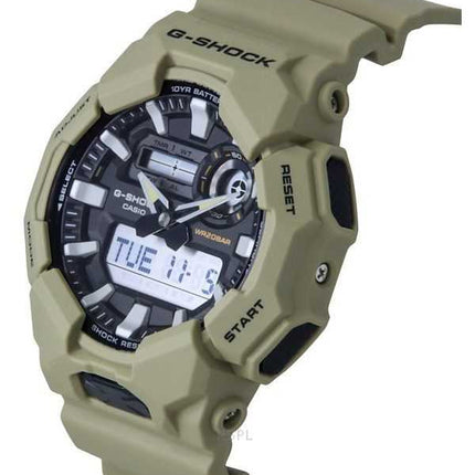 Casio G-Shock Analog Digital Bio-Based Resin Strap Quadrante Nero Quarzo GA-010-5A 200M Orologio da Uomo