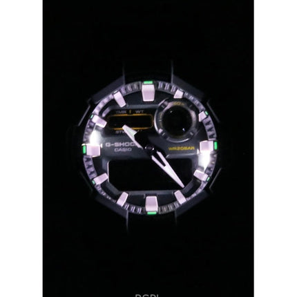 Orologio da uomo Casio G-Shock analogico digitale con cinturino in tessuto e quadrante blu al quarzo GA-010CE-2A 200M