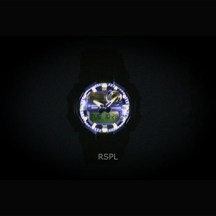 Orologio da uomo Casio G-Shock analogico digitale con cinturino in resina a base biologica, quadrante nero, al quarzo GA-010GB-1A9 200M