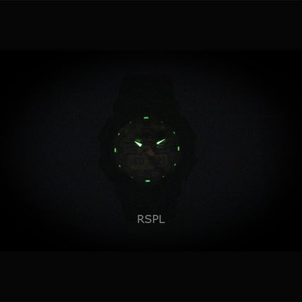 Orologio da uomo Casio G-Shock con cinturino in resina a base biologica, analogico digitale, quadrante oro, al quarzo GA-010GGB-1A9 200M