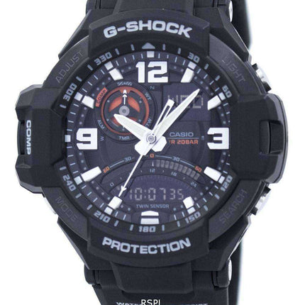 Orologio da uomo Casio G-Shock GRAVITYMASTER Twin Sensor GA-1000-1A GA1000-1A
