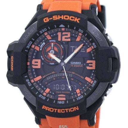 Orologio da uomo Casio G-Shock Gravitymaster Neon Illuminator analogico-digitale GA-1000-4A