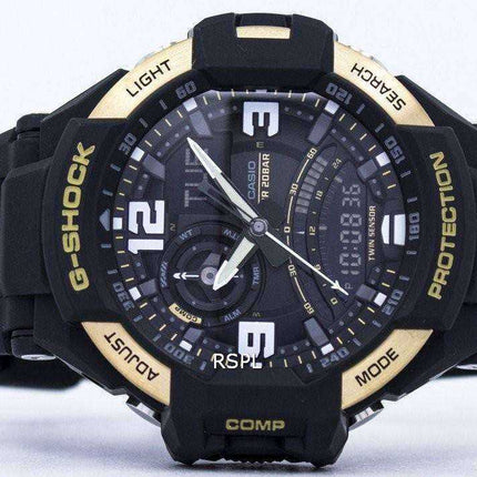 Orologio da uomo Casio G-Shock Gavitymaster Neon Illuminatore analogico-digitale GA-1000-9G GA1000-9G
