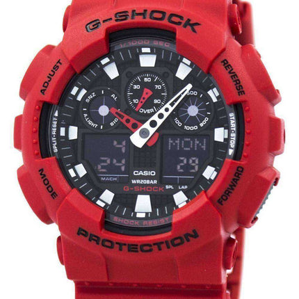 Casio G-Shock GA-100B-4A GA100B-4A Orologio da uomo analogico-digitale
