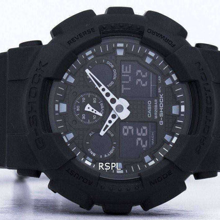 Casio G-Shock Analogico digitale resistente agli urti GA-100BBN-1A GA100BBN-1A Orologio da uomo