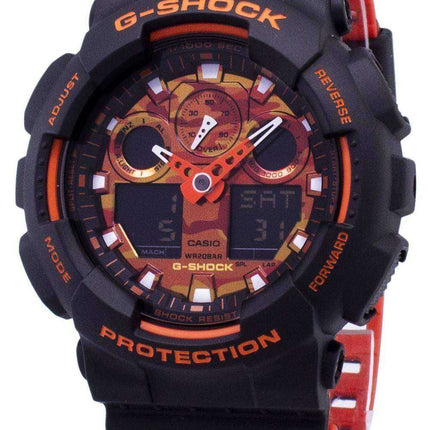 Casio G-Shock GA-100BR-1A GA100BR-1A Analog Digital 200M - Orologio da uomo