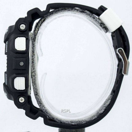 Orologio da uomo Casio G-Shock bianco e nero analogico digitale GA-100BW-1A GA100BW-1A
