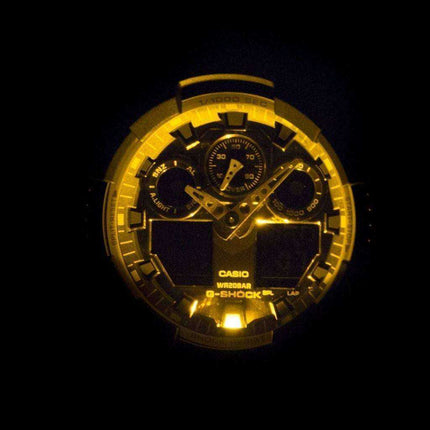 Orologio da uomo Casio G-Shock resistente agli urti World Time analogico digitale GA-100BY-1A GA100BY-1A