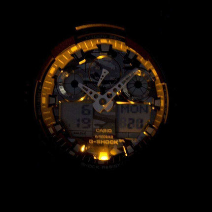 Casio G-Shock GA-100CF-8A GA100CF-8A Analog Digital 200M - Orologio da uomo