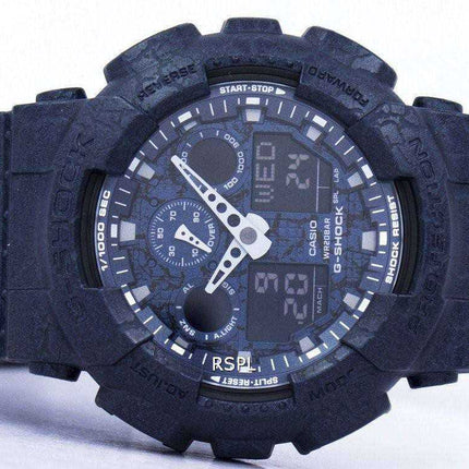 Orologio da uomo Casio G-Shock resistente agli urti World Time analogico digitale GA-100CG-2A GA100CG-2A