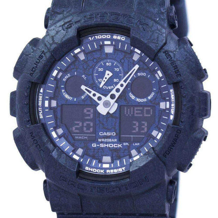 Orologio da uomo Casio G-Shock resistente agli urti World Time analogico digitale GA-100CG-2A GA100CG-2A