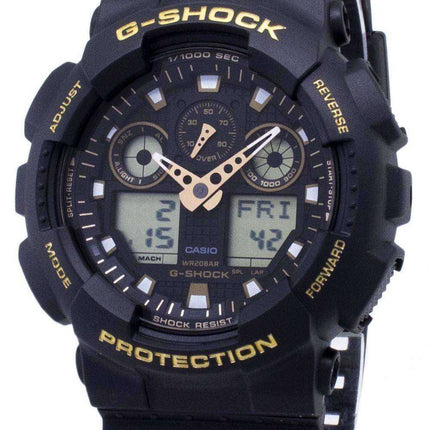Casio G-Shock GA-100GBX-1A9 GA100GBX-1A9 Orologio analogico digitale da uomo 200M
