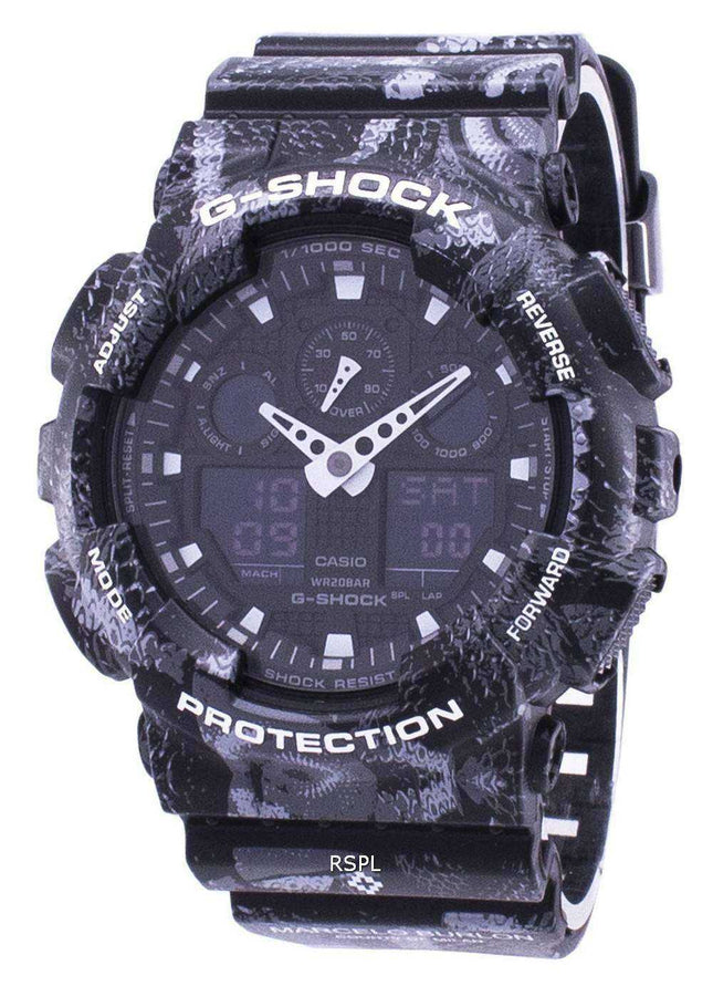 Orologio da uomo Casio G-Shock Marcelo Burlon in edizione limitata GA-100MRB-1A GA100MRB-1A