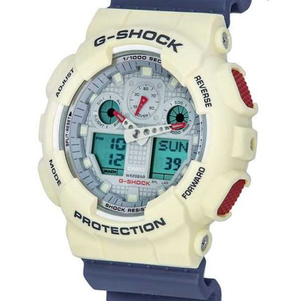 Casio G-Shock Analog Digital Retro Fashion Vintage Series Quartz GA-100PC-7A2 200M Orologio da uomo