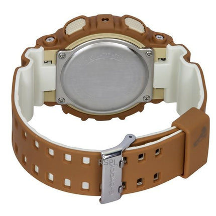 Casio G-Shock Analog Digital The Shiba Inu Cinturino in resina Quadrante marrone Quarzo GA-100SHB-5A 200M Orologio da uomo