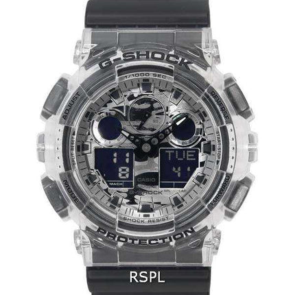 Orologio da uomo Casio G-Shock analogico digitale con quadrante mimetico al quarzo GA-100SKC-1A GA100SKC-1 200M