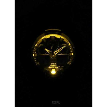 Casio G-Shock Analog Digital Resin Strap Black Dial Quartz GA-100TU-1A3 200M Orologio da uomo