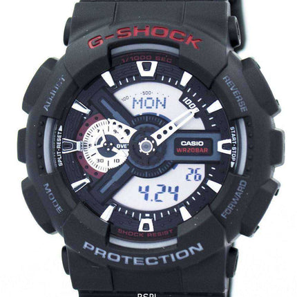 Orologio da uomo Casio G-Shock World Time analogico digitale GA-110-1A GA110-1A