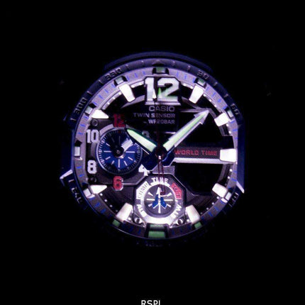 Casio G-Shock GRAVITYMASTER Orologio da uomo resistente agli urti GA-1100-2A GA1100-2A World Time