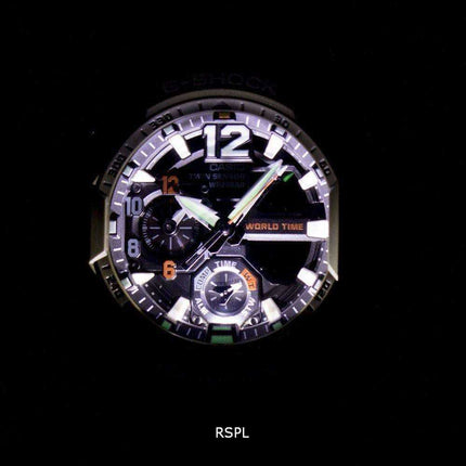 Casio G-Shock Gravitymaster Analogico Digital Twin Sensor World Time GA-1100KH-3A GA1100KH-3A Orologio da uomo