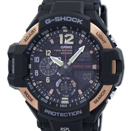 Orologio da uomo Casio G-Shock GRAVITYMASTER Twin Sensor GA-1100RG-1ADR GA1100RG-1ADR