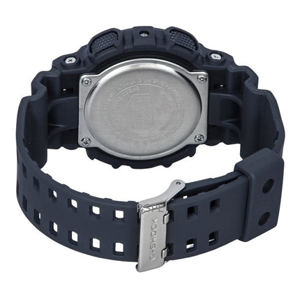 Orologio da uomo Casio G-Shock analogico digitale in resina a base biologica con quadrante blu al quarzo GA-110AS-2A 200M