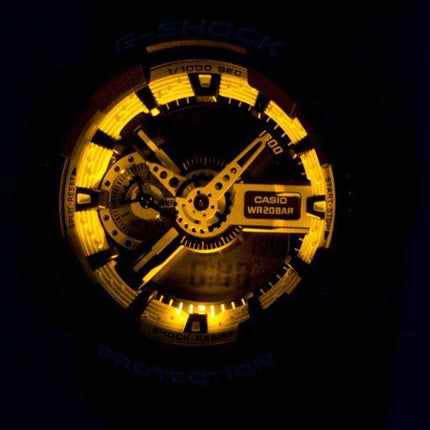 Orologio da uomo Casio G-Shock bianco e nero GA-110BW-1A GA110BW-1A
